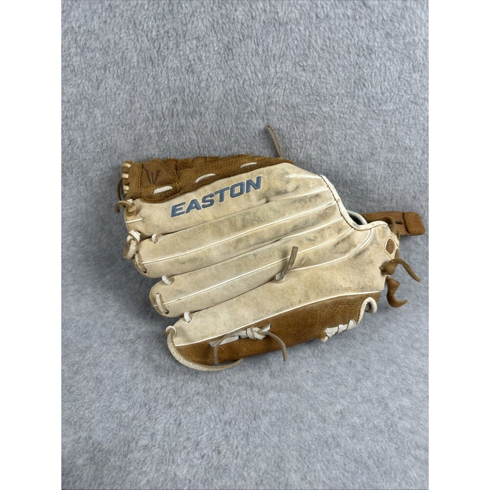 Easton NS125 Softball Baseball Leather Glove 12.5” Left Hand RHT Natural Pattern